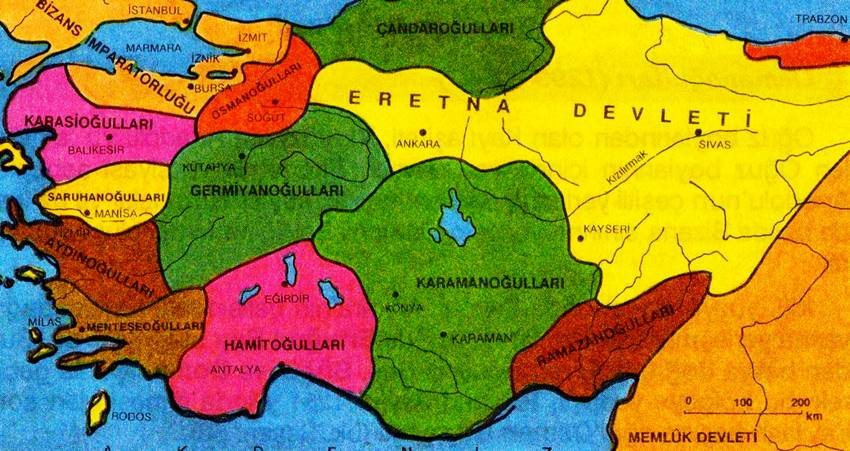Anadolu'da Kurulan İlk Türk Beylikleri